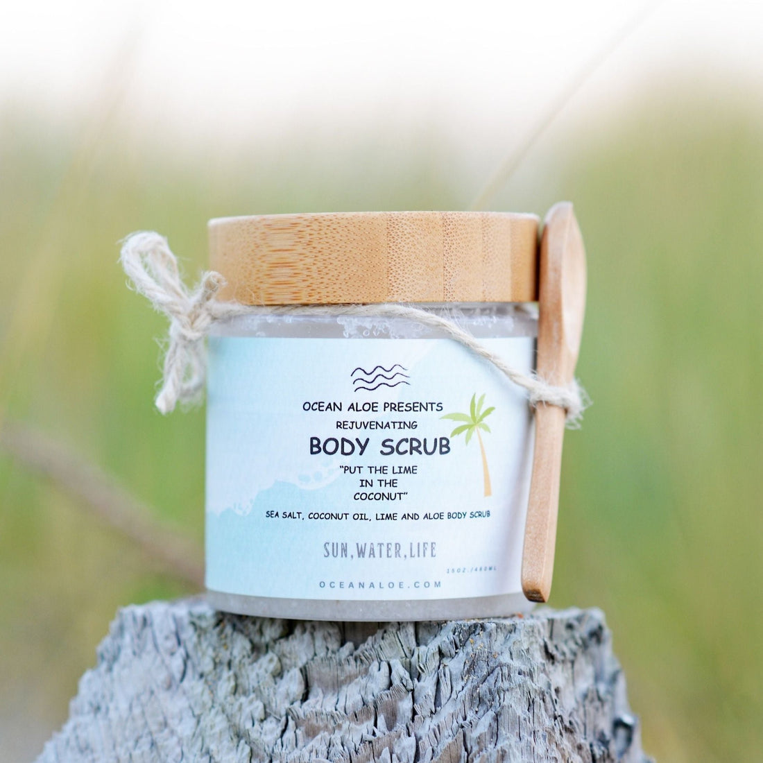 "Put the Lime in the Coconut" All Over Body Scrub.